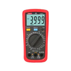 UNI T - Multímetro Digital con Capacitancia Frecuencia y Temperatura UT39C+
