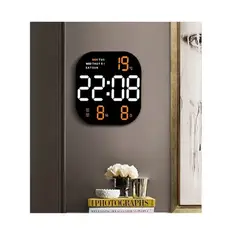OTTOWARE - Reloj de pared LED digital