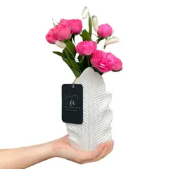 VI REGALANDO AMOR - Esencia Rosas Inglesas Fucsias - Ramo de Flores