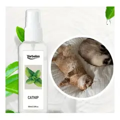 GENERICO - Spray Calmante para Gatos con Catnip 100 ml Antiestrés Natural