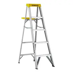 STANLEY - ESCALERA TIJERA 4 PELDAÑOS ALUMINIO