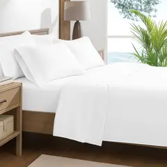 SOMNI - Juego de Sábanas Satén 100% algodón 400 hilos