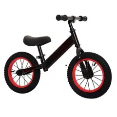 OLLIE - Bicicleta de Equilibrio Aro 12 PVC  NEGRO