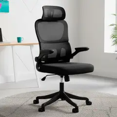 KOMSUM - Silla Ergonomica de Oficina Gerencial Turin Negro