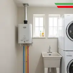 Alfano - Terma a Gas ALFANO 15 Litros x Min Calentador instantáneo GLP/GNV GWH-1500T