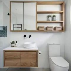 TU MESITA - Set de Muebles de Baño Flotantes Jane Color Chiavenna