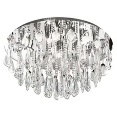 Eglo - Lámpara Techo Crystal Calaonda