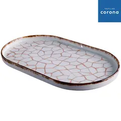 CORONA - Bandeja 352X209 Cm Cracked Acentos-Vajillas