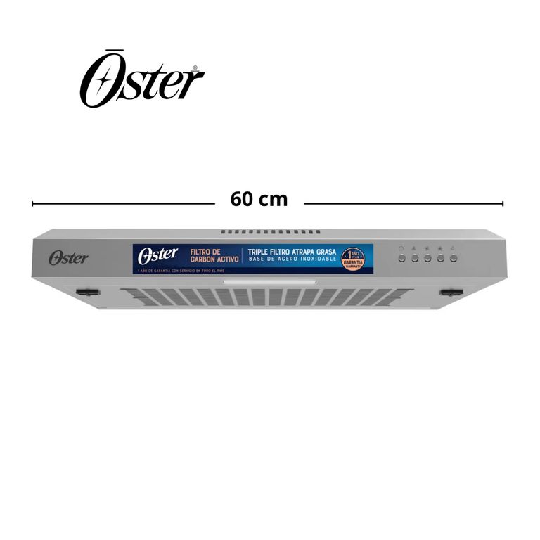 CAMPANA EXTRACTORA OSTER OS-BRH24SS ACERO INOX
