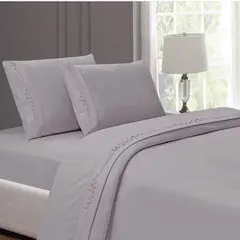 CUTE - JUEGO DE SÁBANAS QUEEN CASATEX