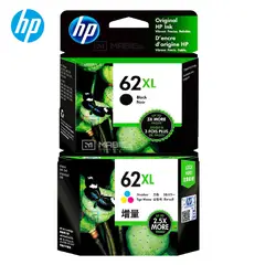 HP - Pack Tinta HP 62XL Negro Tricolor OfficeJet 200 Original
