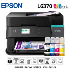 EPSON - IMPRESORA L6370 EPSON  MULTIFUNCIONAL ETHERNET WIFI DUPLEX ADF
