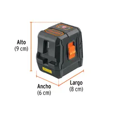 Truper - Nivel Láser Luz Roja Alcance 10 Mts Truper 17079