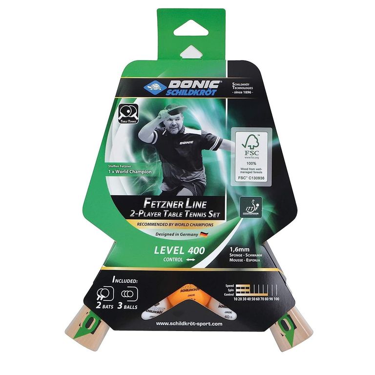 Paleta Para Ping Pong Donic #788468 Fetzner 400 – 2 Player