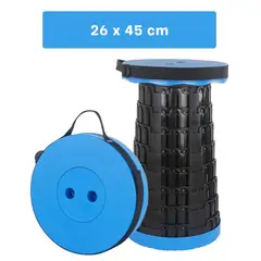 GENERICO - Silla Plegable Con 3 Seguros Con Centro Color Negro - Aleatorio