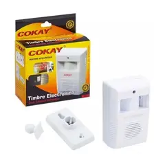GENERICO - Timbre Con Sensor De Movimiento Con Alarma De Bienvenida