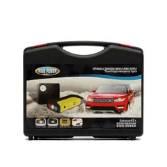GENERICO - Arrancador Batería Auto Portátil + Comprensor Aire Inflador