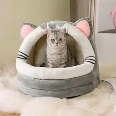 AMICATS - Cama Gato Gaticueva Gris