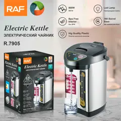 RAFF - TERMO HERVIDOR ELÉCTRICO ACERO INOXIDABLE 6,8 LITROS DE CAPACIDAD - 800W