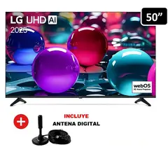 LG - Televisor Smart TV 50" UHD 4K 50UA7300 + Antena Digital