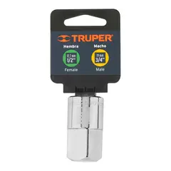 Truper - Adaptador para ratchet de encastre 12 a encastre 34 Truper - 13426