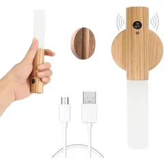 GENERICO - Lámpara Decorativa De Pared Luz Led Recargable Con Sensor