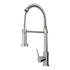 APACHE - Grifo Cocina Mezcladora Monomando Alto Cromado con Aireador Extraíble