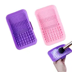 MORITA BAG STORE - PALETA LIMPIADORA DE BROCHAS DE MAQUILLAJE PARA CAMBIAR DE COLOR