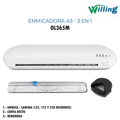 ZWILLING - Enmicadora Laminadora A3 OL365M - 3 en 1