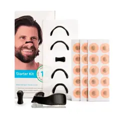 GENERICO - TIRAS NASALES MAGNETICAS ANTIRRONQUIDOS Y DEPORTIVOS