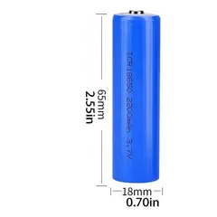 GENERICO - Pila Bateria  Recargable Li-ion 37v 2200mah Icr18650