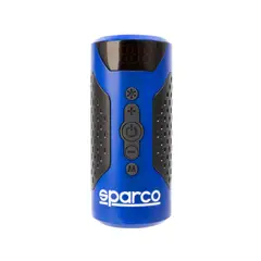 SPARCO - Compresor Portátil para Neumáticos e inflables 70 W 100 Psi