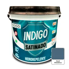 PINTURAS INDIGO - Látex INDIGO SATINADO Azul Metálico