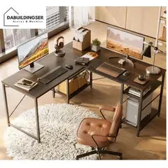 GENERICO - Escritorio Industrial NAPOLITANO Color Marron