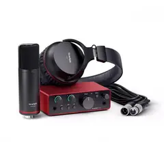 FOCUSRITE - Solo Studio 4ta gen Scarlett - Pack de grabación