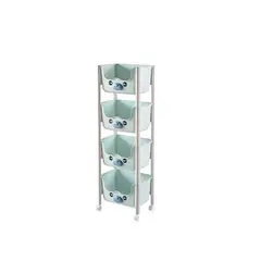 GENERICO - Organizador Kawai Espacioso Caja Juguetes con Ruedas de Niñas Niños