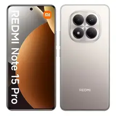 XIAOMI - REDMI NOTE 15 PRO 4G 8GBRAM 256GB NUEVO - TITANIUM COLOR