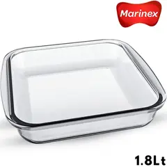 MARINEX - Asadera Cuadrado Mediano 1.8Lt - Marinex