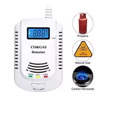 GENERICO - Detector Monóxido De Carbono Co Gases Combustible Display
