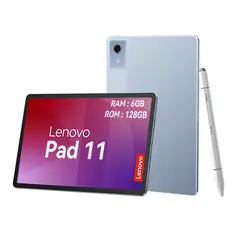 LENOVO - Tablet Pad 11 2025 6+128GB 11" WIFI 2.5K-Azul+Lápiz táctil