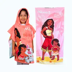 DISNEY - Pack Toallas Infantiles MOANA 2 de Microfibra