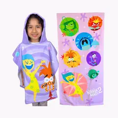 DISNEY - Pack Toallas Infantiles INTENSAMENTE 2 de Microfibra