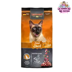 CAT FOOD LEONARDO - Alimento Leonardo para gatos adultos sabor a Pato de 1.8 kg