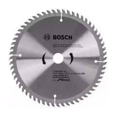 BOSCH - DISCO CARBURADO DENTADO CORTE MADERA 7-1/4" X 60 DIENTES -