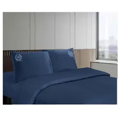 GOLDSUN - JUEGO DE SÁBANAS 4 PIEZAS MEDALLON 1800 HILOS 2 PLAZAS