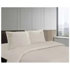 GOLDSUN - JUEGO DE SÁBANAS 4 PIEZAS MEDALLON 1800 HILOS 2 PLAZAS