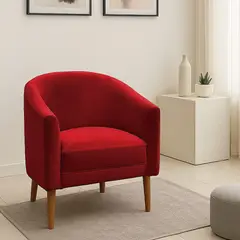 CASA BELLA - CASABELLA BUTACA DALIA ROJO