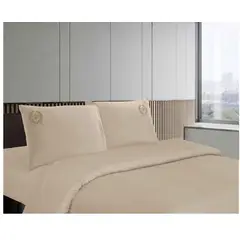 GOLDSUN - JUEGO DE SÁBANAS 4 PIEZAS MEDALLON 1800 HILOS 2 PLAZAS