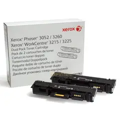 XEROX - Toner Xerox 106R02782 Negro Dual Pack Phaser 3252 3260 WC 3215 3225