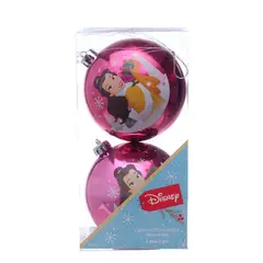 PANADECOR - Esferas 2Unid Rosado De Pvc